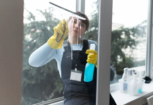 Nettoyage de vitres intérieures et extérieures à Taillecourt